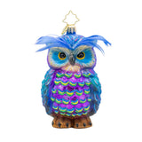 Christopher Radko 2025 NEW Regal Feathered Friend Ornament