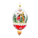 Christopher Radko 2025 NEW Winter Wanderlust Dome Ornament