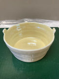 Belleek Pottery Bowl Bushel Basket 2.5"