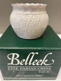 Belleek Pottery Votive Belleek Interantional Society - Irish Lace