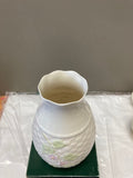 Belleek Pottery Vase Summer Briar 8"