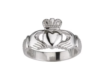 Look what Love can bring : Ladies Claddagh Ring from Irish Crystal Company