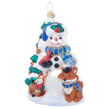 Christopher Radko 2024 NEW Wintery Pals Ornament