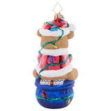 Christopher Radko 2024 NEW Dated Santa's Bear Buddy Ornament