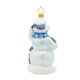 Christopher Radko 2025 NEW Snowy Perch Pals Ornament