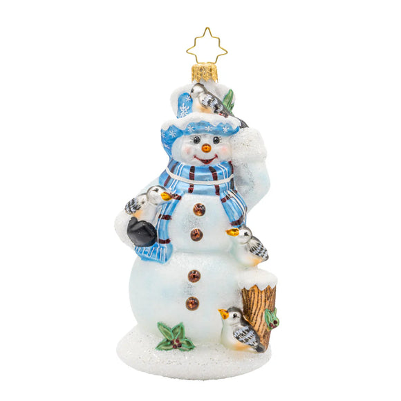 Christopher Radko 2025 NEW Snowy Perch Pals