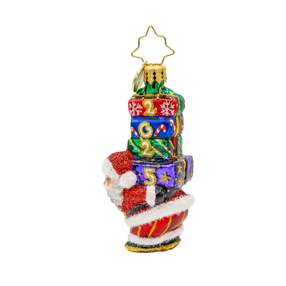 Christopher Radko 2025 NEW Gifts Galore Dated Gem