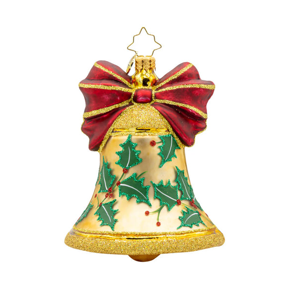 Christopher Radko 2025 NEW Bell Bliss Ornament