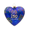 Christopher Radko 2026 NEW Heart of Independence 250 Years Ornament