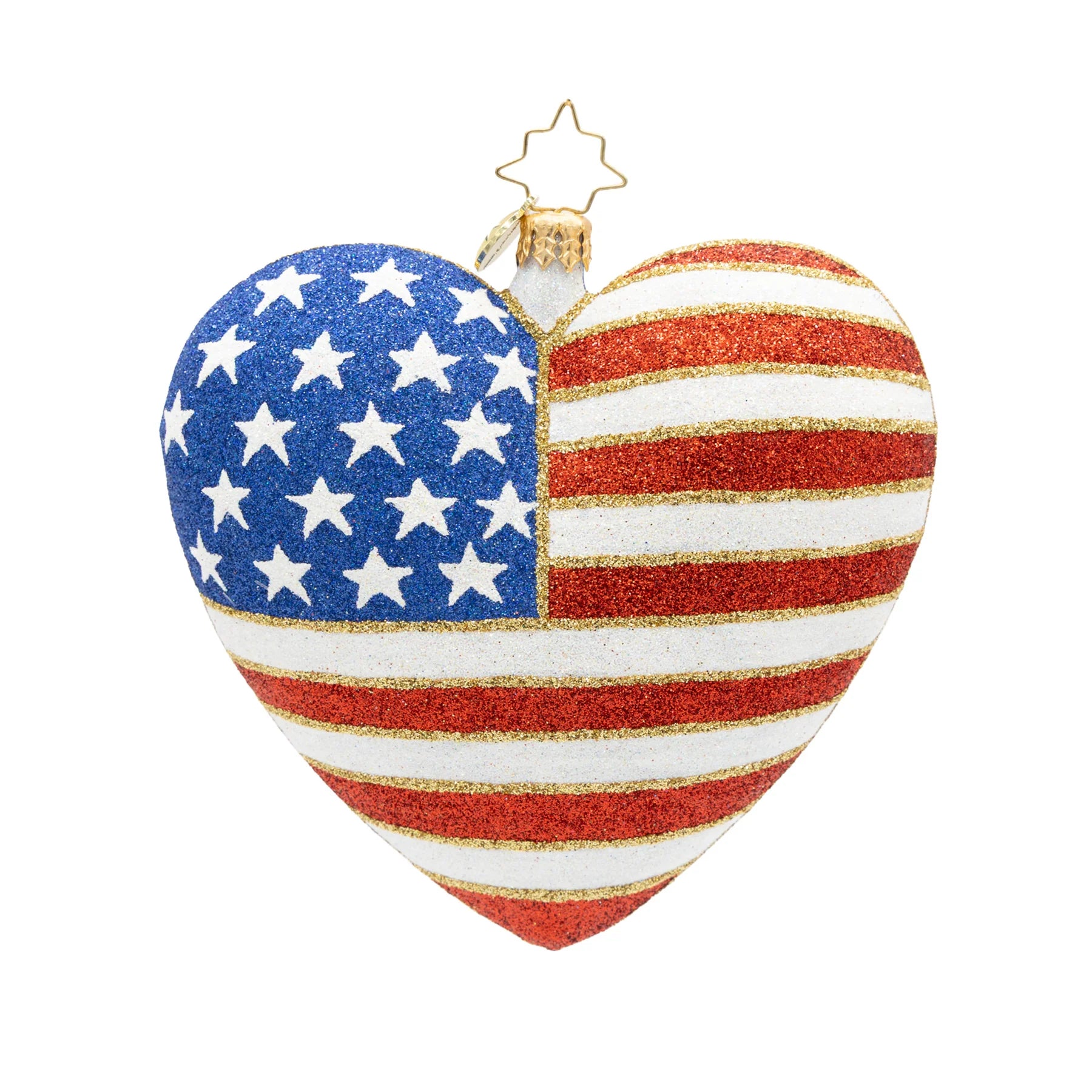 Christopher Radko 2026 NEW Heart of Independence 250 Years Ornament