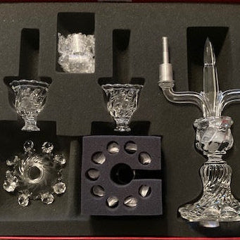 Baccarat Bambous 2 Light Standing Candelabra