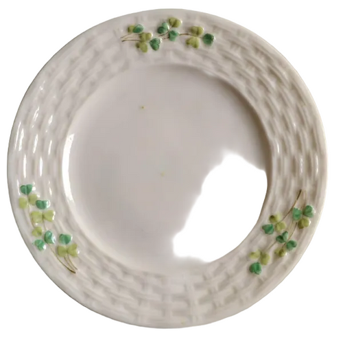 Belleek Pottery Bread & Butter Plate