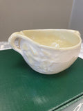 Belleek Pottery Bowl Ivy Sugar 3"