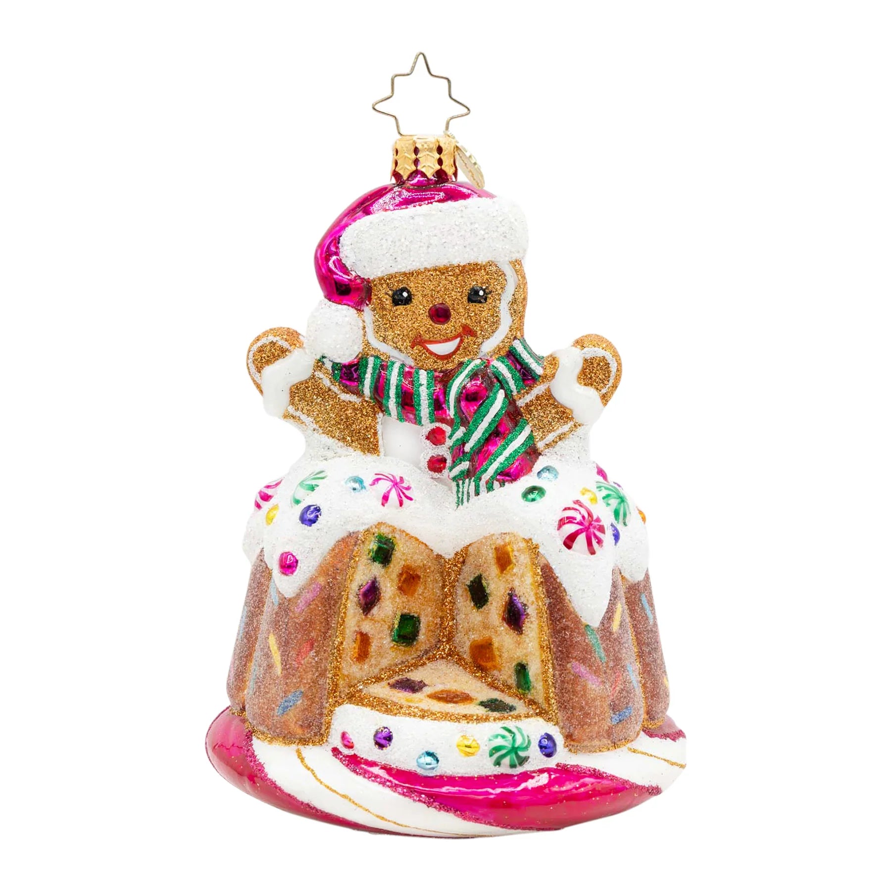 Christopher Radko 2026 NEW Bundt Surprise Ornament