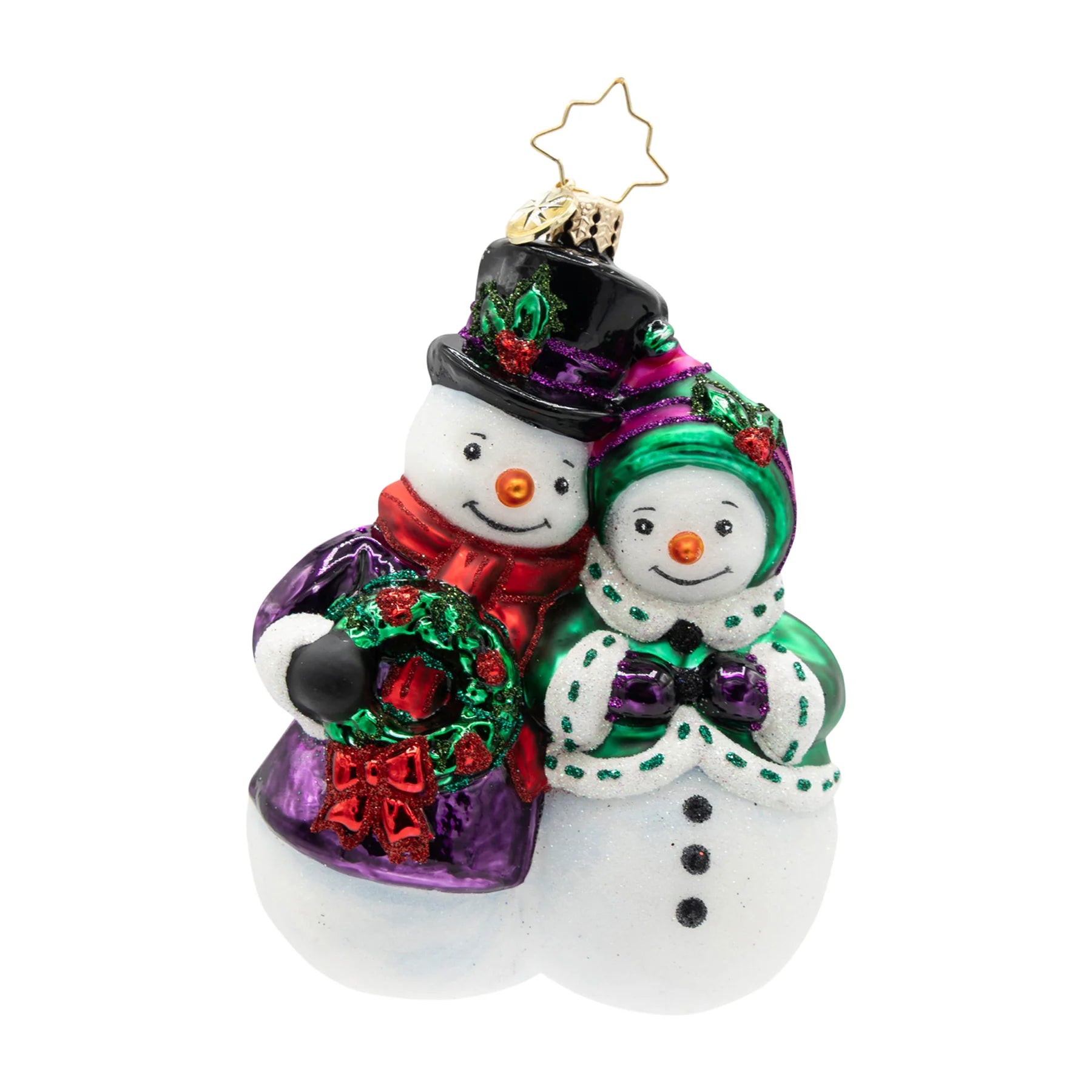 Christopher Radko 2026 NEW The Snow Stopper Pair Ornament