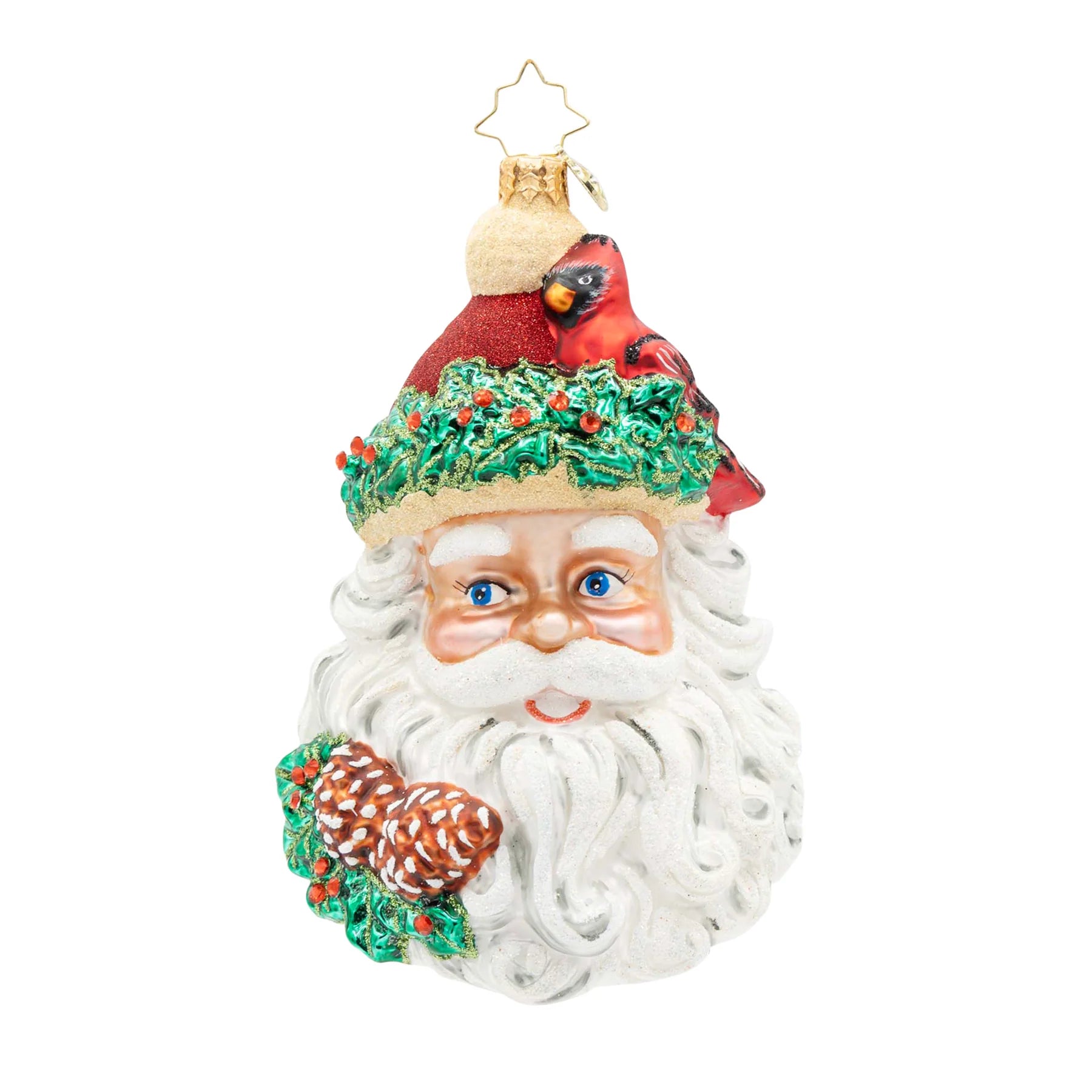 Christopher Radko 2026 NEW Woodland Wishes Santa Ornament