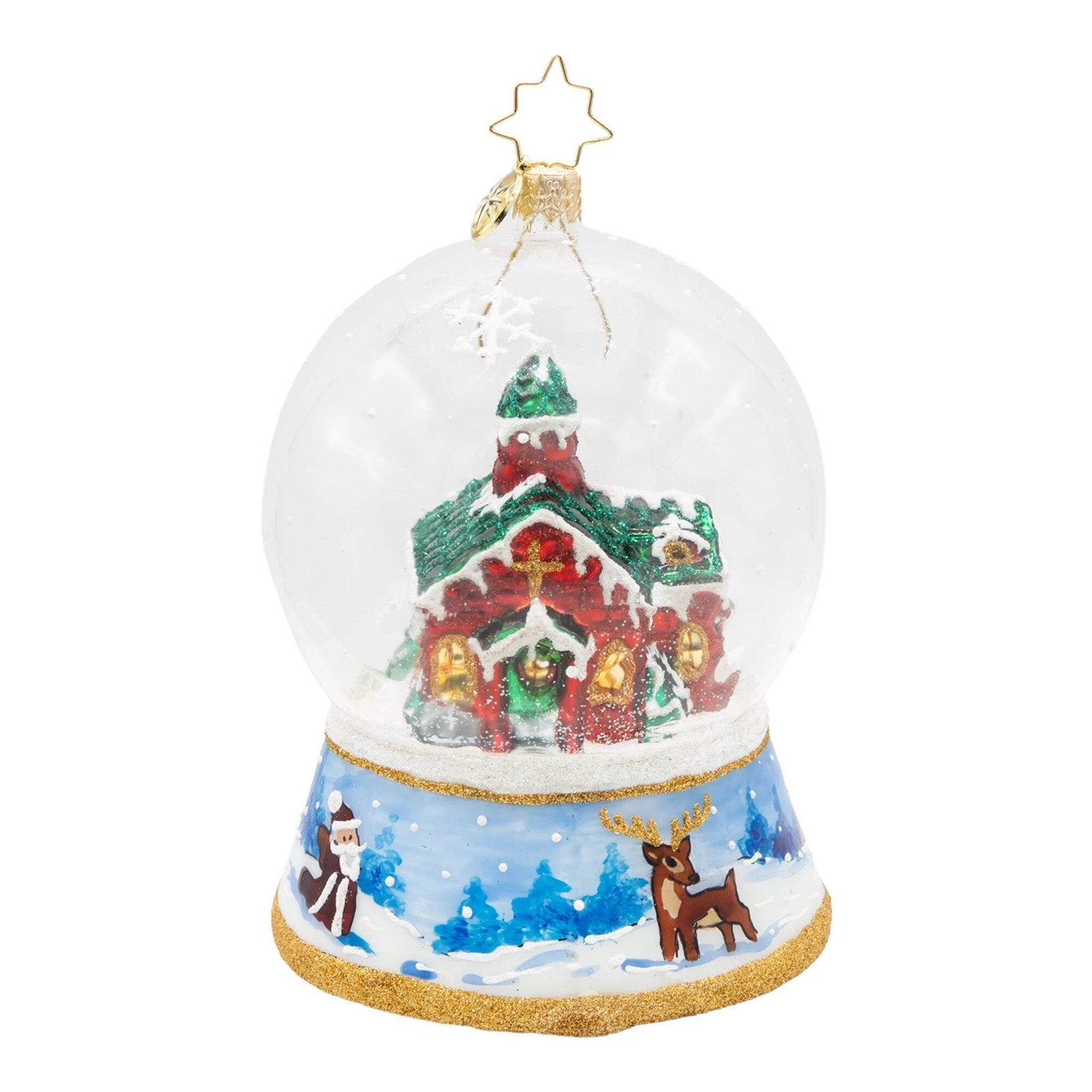 Christopher Radko 2026 NEW Wrapped In Winter Joy Ornament