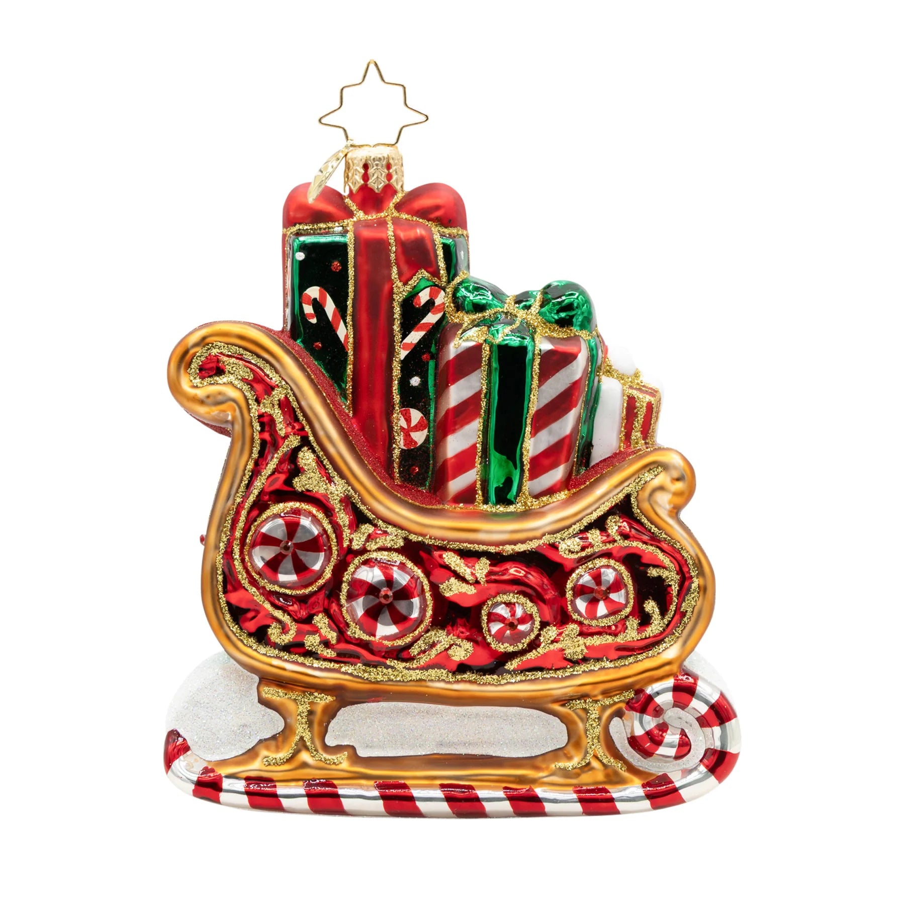 Christopher Radko NEW 2026 Sweetest Sleigh Ride Ornament