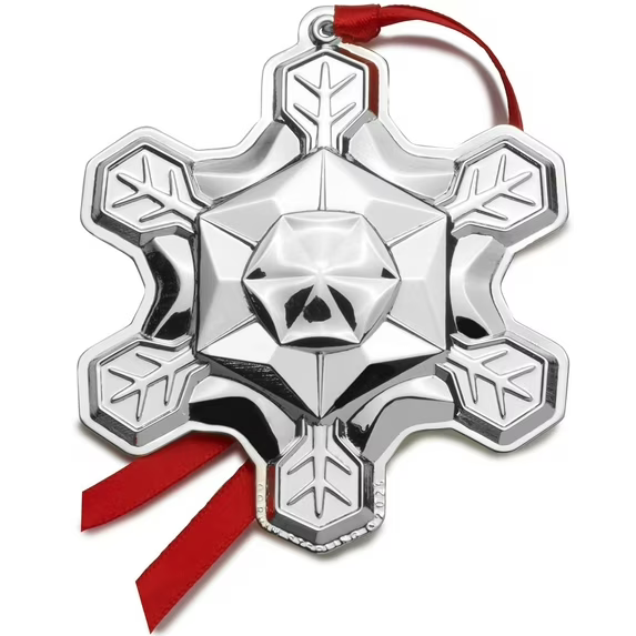 Gorham 2025 NEW 56th Edition Sterling Silver Snowflake Ornament
