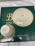 Belleek Pottery Cup Tea & Saucer