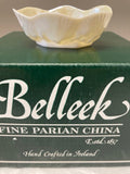 Belleek Pottery Bowl Mini Salt Cellar Shell