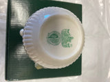 Belleek Pottery Creamer Doubled Lipped 4"