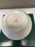 Belleek Pottery Votive Belleek International Society - Irish Thistle Logo