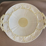 Belleek Pottery Plate Shell Lustre