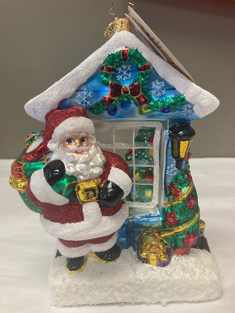 Christopher Radko 2025 NEW Gazing Through The Holidays Ornament
