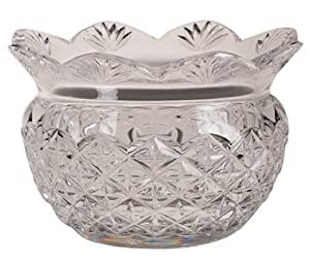 Irish Crystal 5" Pine Bowl