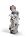 Lladro Playing With Doves