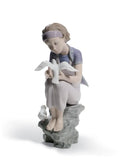 Lladro Playing With Doves