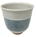 Lladro 2005 Privilege Gold Gardens of Athens Porcelain Cup Glazed Finish
