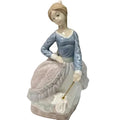 Lladro Damisela Sombrilla Plantada Evita