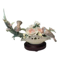 Lladro Serenata Floral with Wooden Base