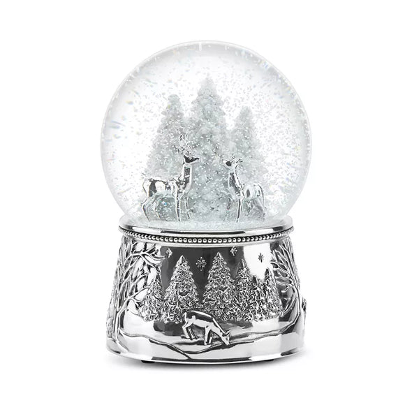 Reed & Barton North Pole Bound Reindeer Snow Globe