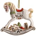 Lenox NEW 2026 Baby's First Christmas Rocking Horse Ornament