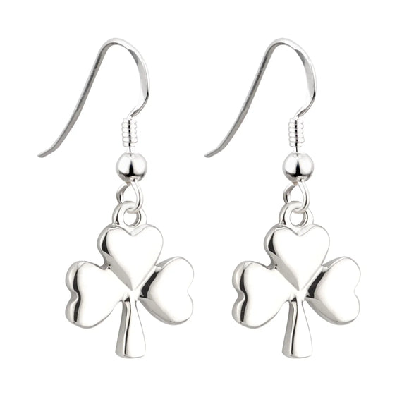 Solvar Shamrock Drop Earrings