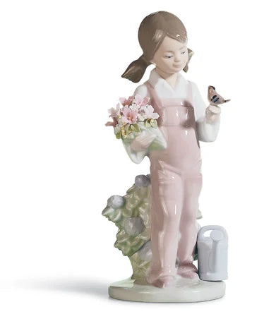 Lladro Spring Girl