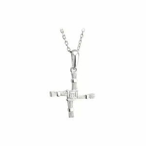 Solvar St. Brigid Cross Pendant Silver