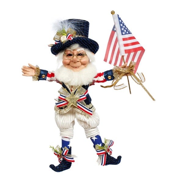 Mark Roberts 2025 NEW Star Spangled Banner Elf Small 12