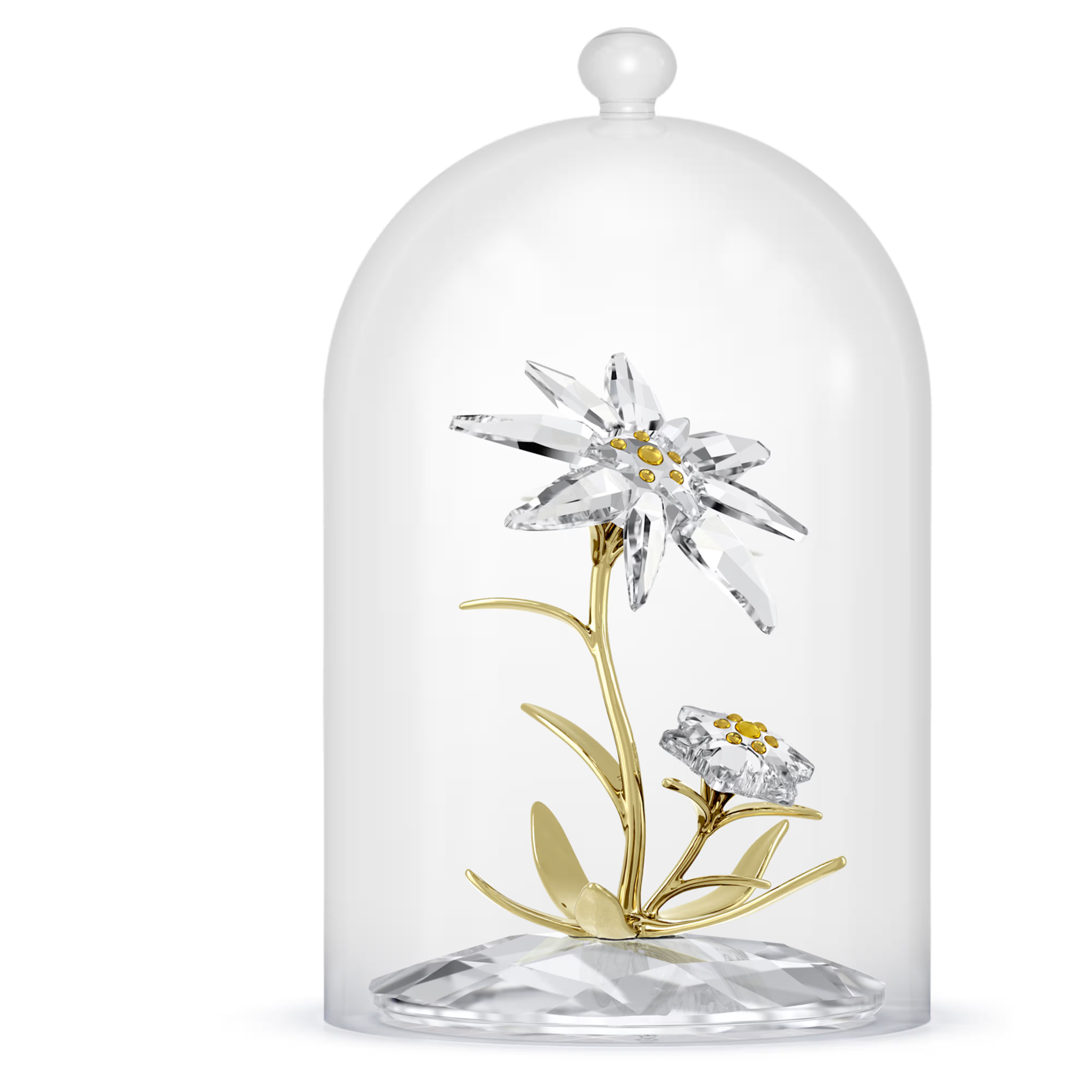 Swarovski 130th Anniversary Bell Jar Edelweiss