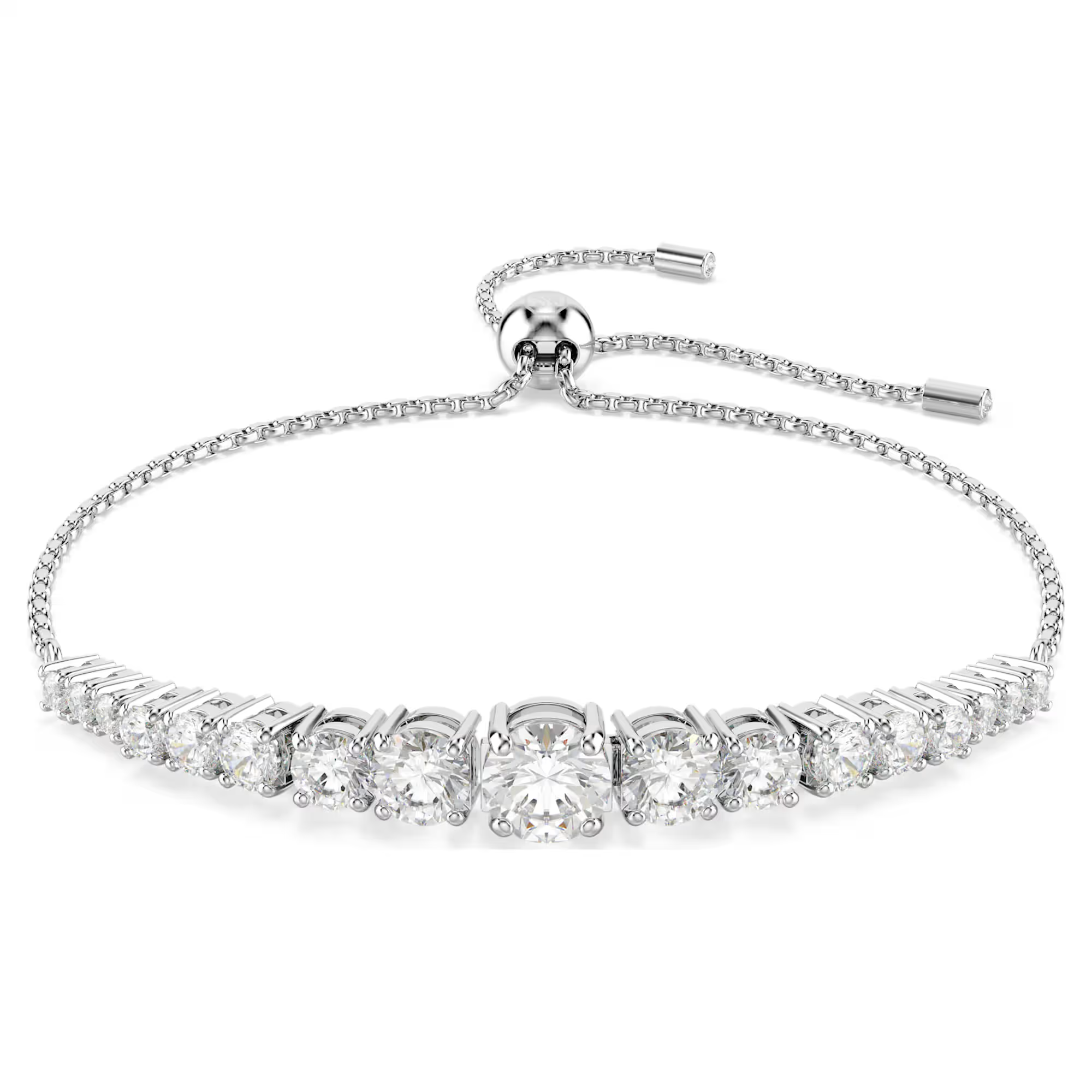 Swarovski Matrix Clear Round Gradient Bracelet