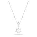 Swarovski Stilla Round Bezel Drop Necklace