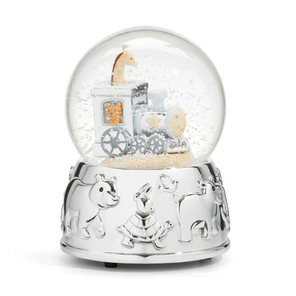 Reed & Barton 2025 NEW Animal Train Snow Globe