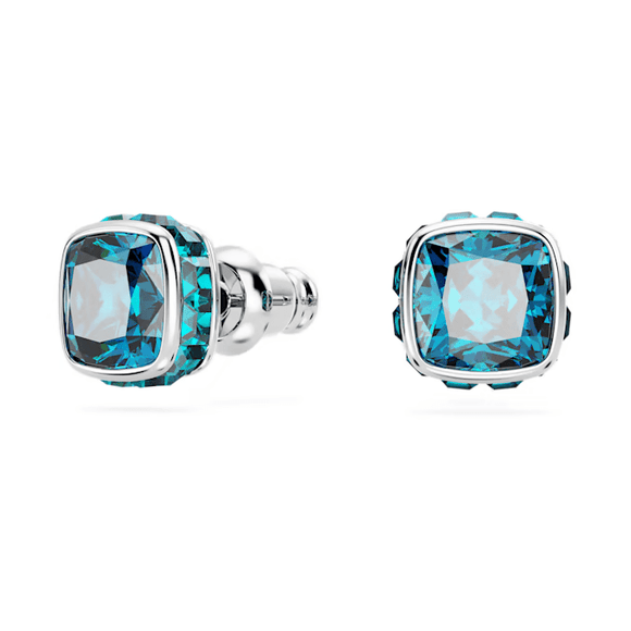 Swarovski 2024 NEW Birthstone December Stud Colbalt Blue Earrings