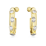 Swarovski Dextera Hoop Round Mixed Earrings*