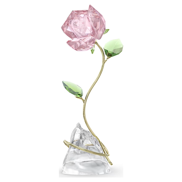 Swarovski 2024 NEW Florere Rose Flower With Base
