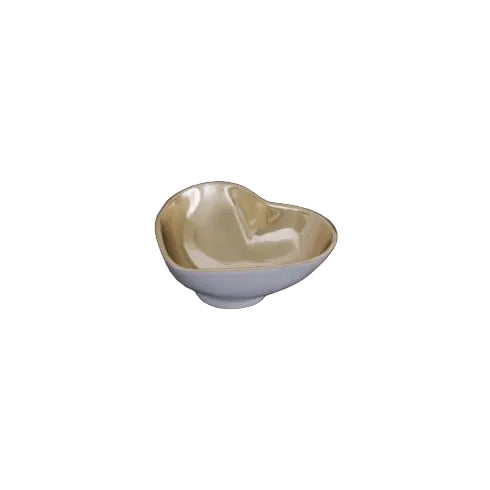 Beatriz Ball 5" Heart of Gold/White Bowl