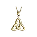 Solvar 14ct Gold Trinity Knot Necklace